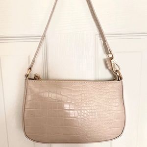 Y2K Nude Shoulder Bag 🌼